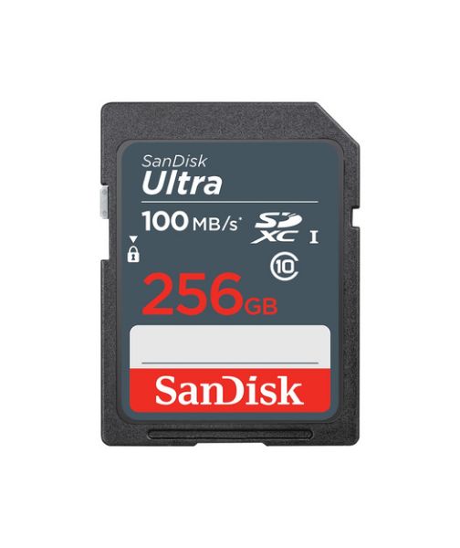 SanDisk Ultra 256GB SDXC Memory Card 100MB/s resmi